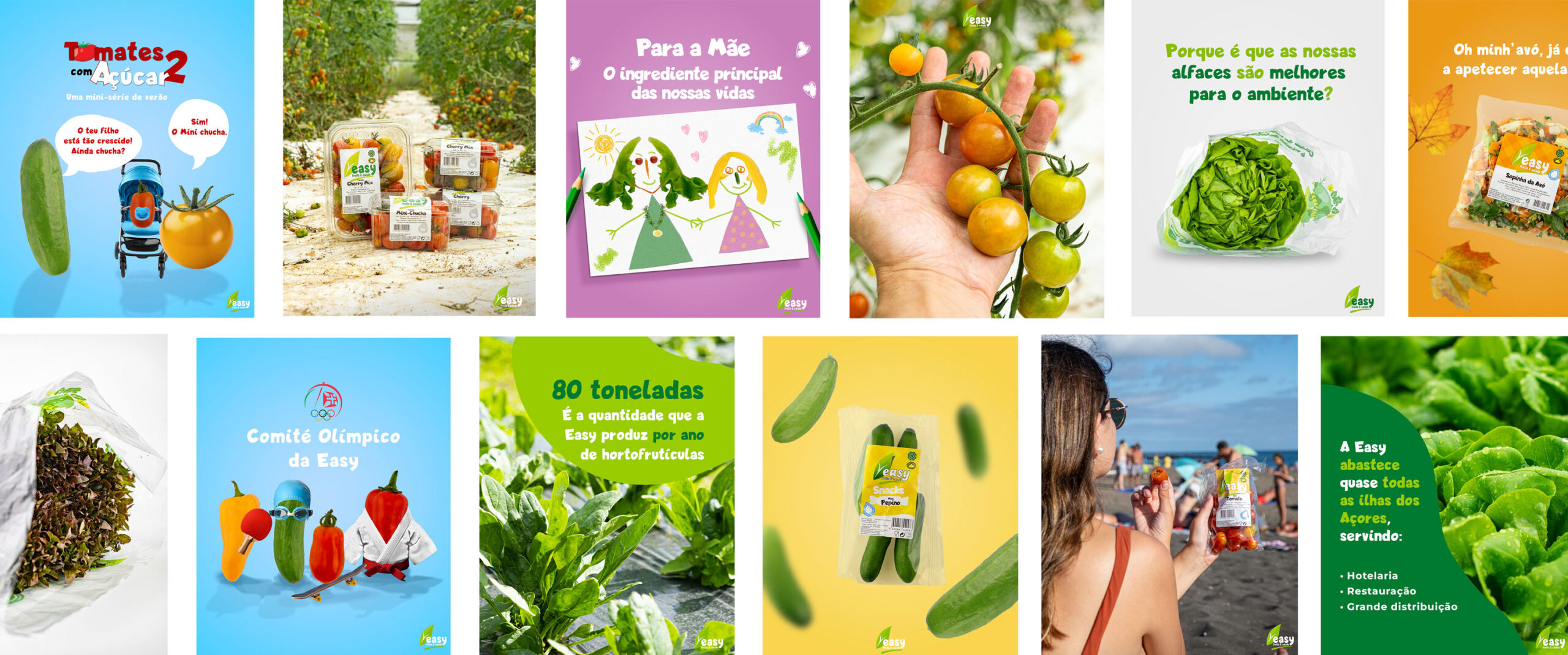 Easy Fruits & Salads - Gestão criativa de redes sociais nos Açores